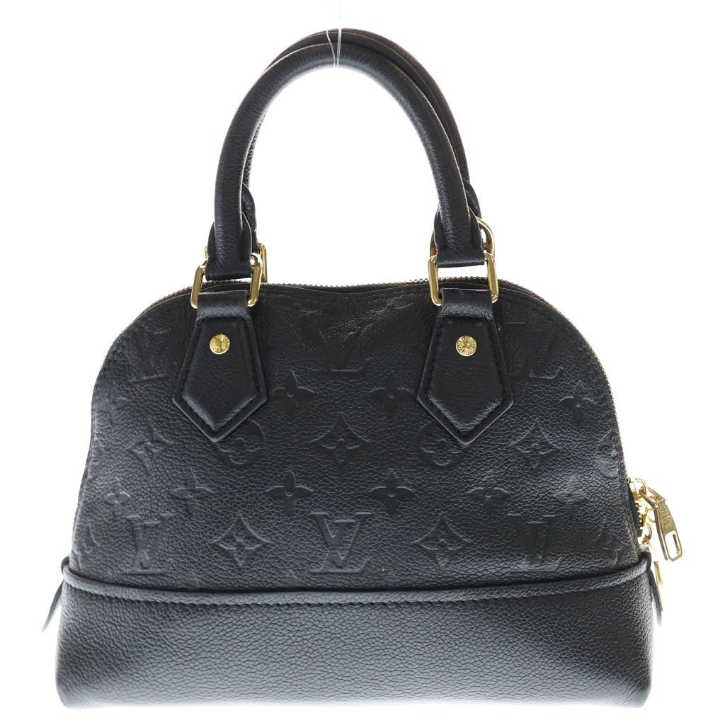 LOUIS VUITTON(ルイヴィトン) モノグラムアンプラント ネオアルマBB 2WAYバッグ ハンドバッグ ショルダーバッグ ブラック レザー M44829 ゴールド金具 レディース