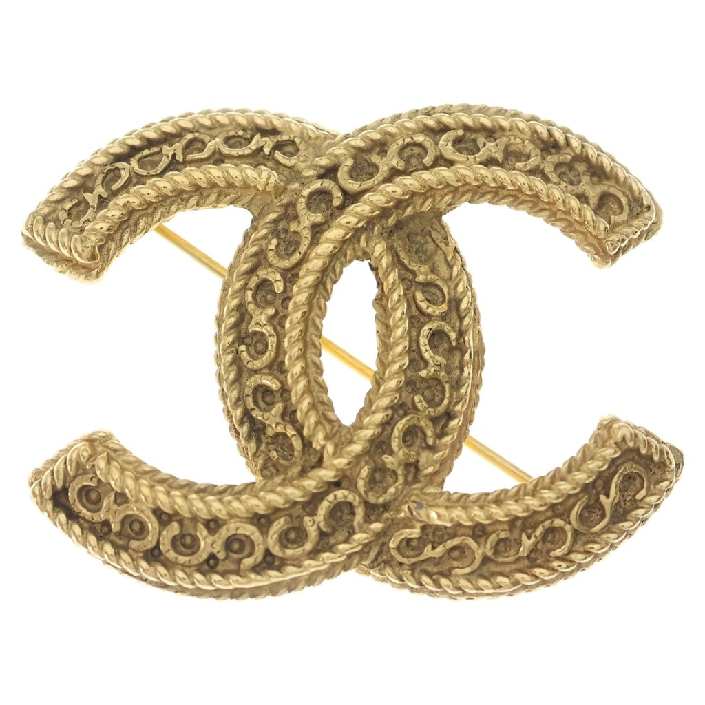 CHANEL(シャネル) ココマーク ヴィンテージ ブローチ 1108 GP ゴールド