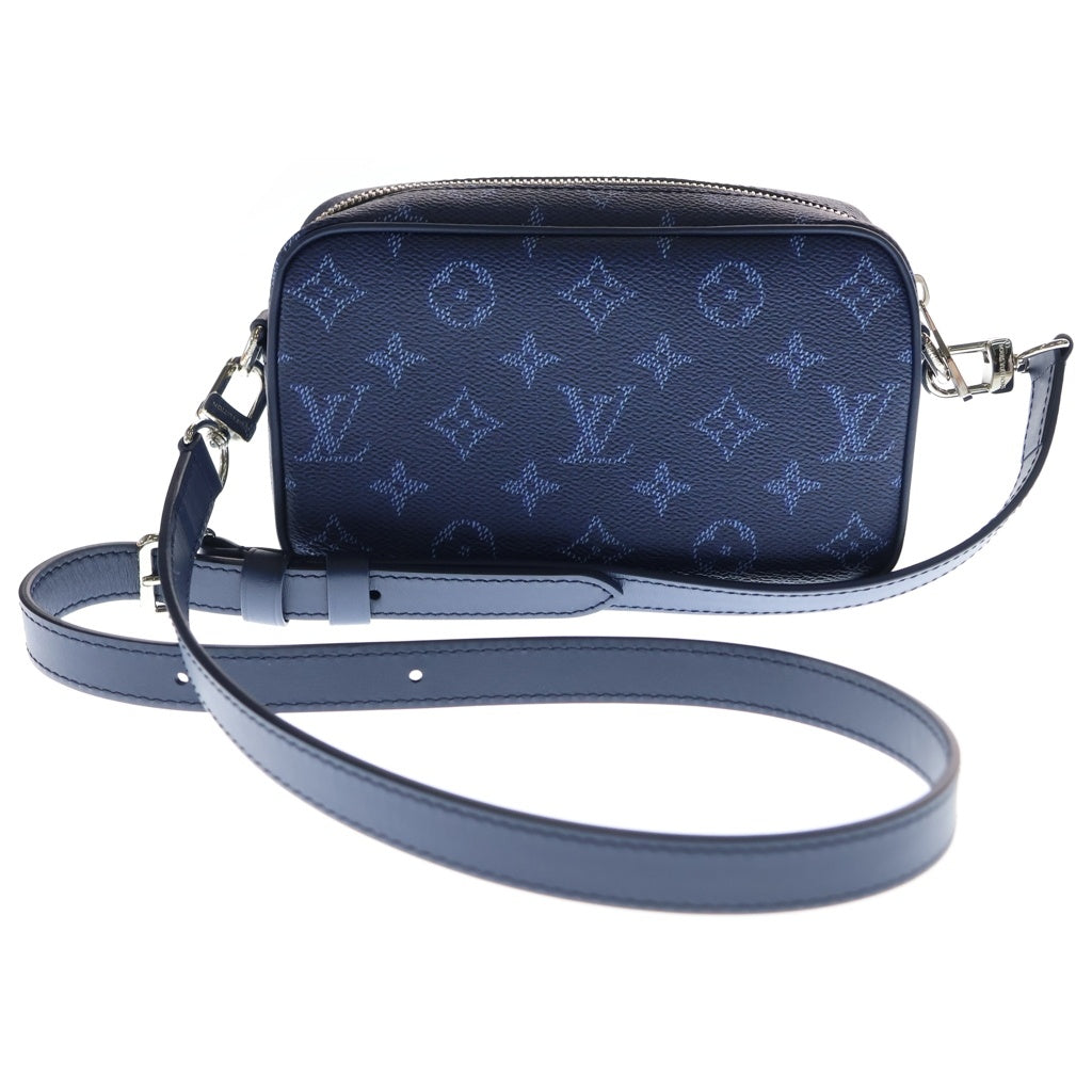LOUIS VUITTON(ルイヴィトン) モノグラム ヘリテージ トロカデロ ウェアラブル ウォレット ショルダーバッグ ネイビー M26826 RFID レディース