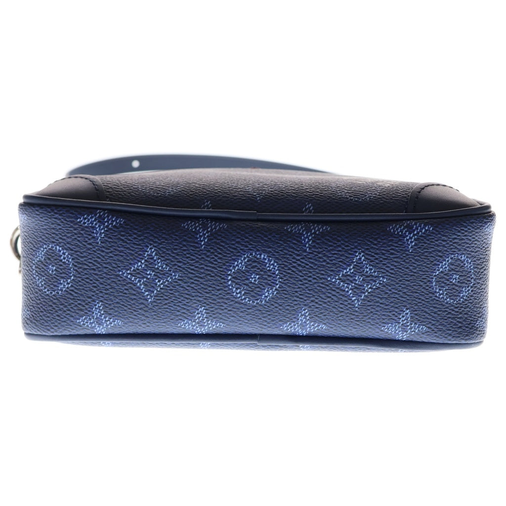 LOUIS VUITTON(ルイヴィトン) モノグラム ヘリテージ トロカデロ ウェアラブル ウォレット ショルダーバッグ ネイビー M26826 RFID レディース