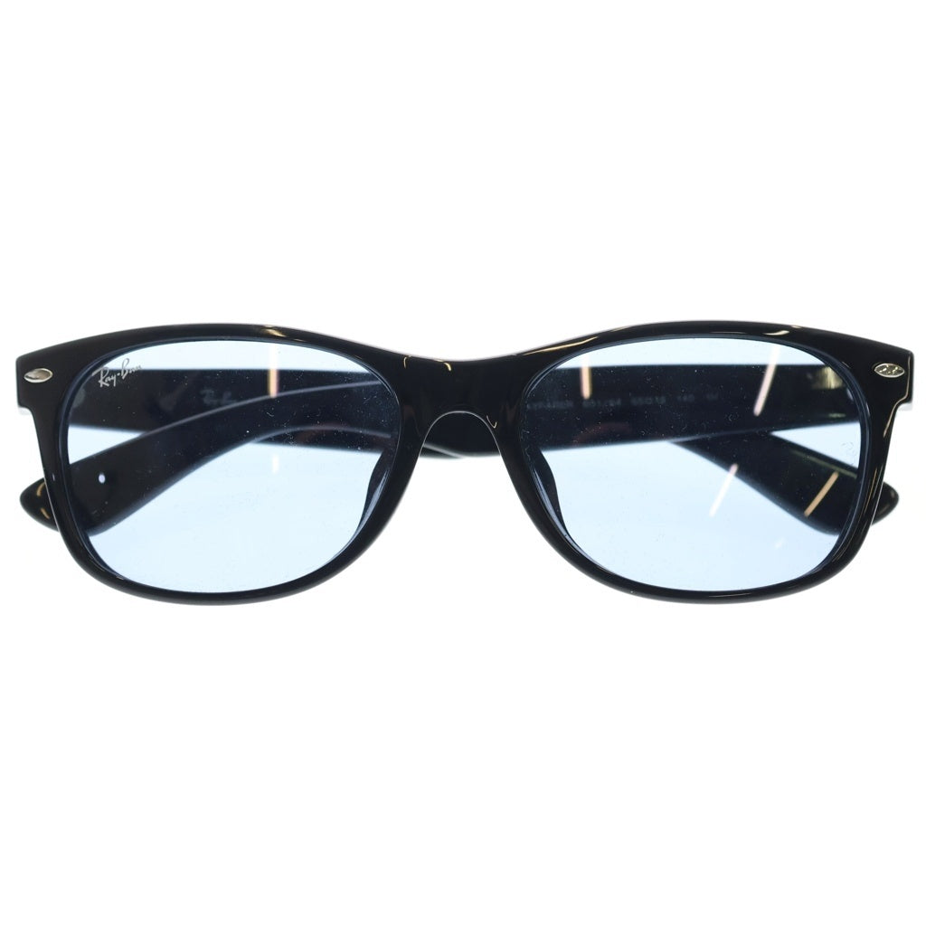 Ray Ban(レイバン) NEW WAYFARER CLASSIC ニューウェイファーラー サングラス アイウェア カラーレンズ ブラック/ブルー RB2132-F レディース