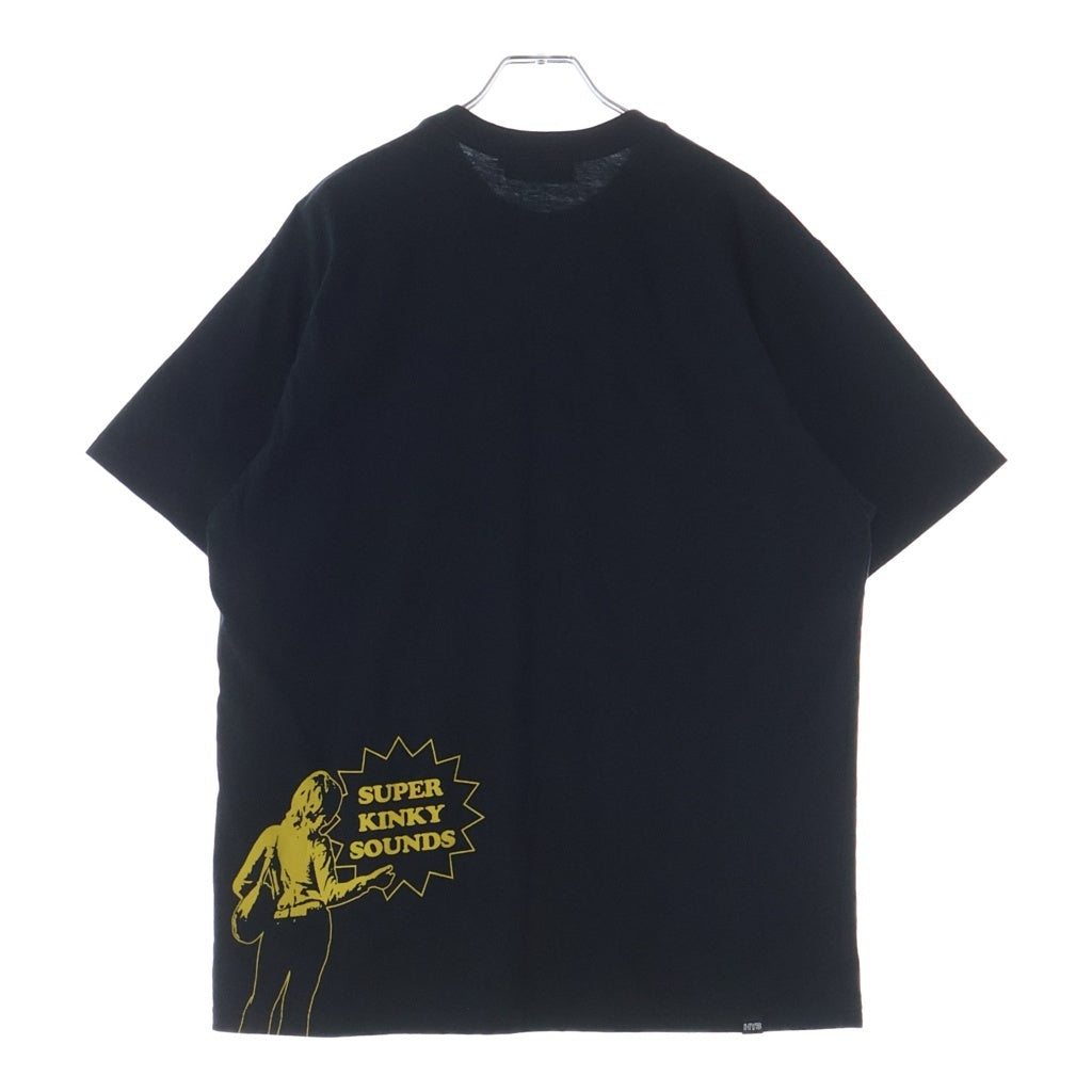 HYSTERIC GLAMOUR(ヒステリックグラマー) ■半袖Tシャツ #L 黒
