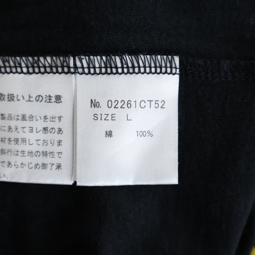 HYSTERIC GLAMOUR(ヒステリックグラマー) ■半袖Tシャツ #L 黒