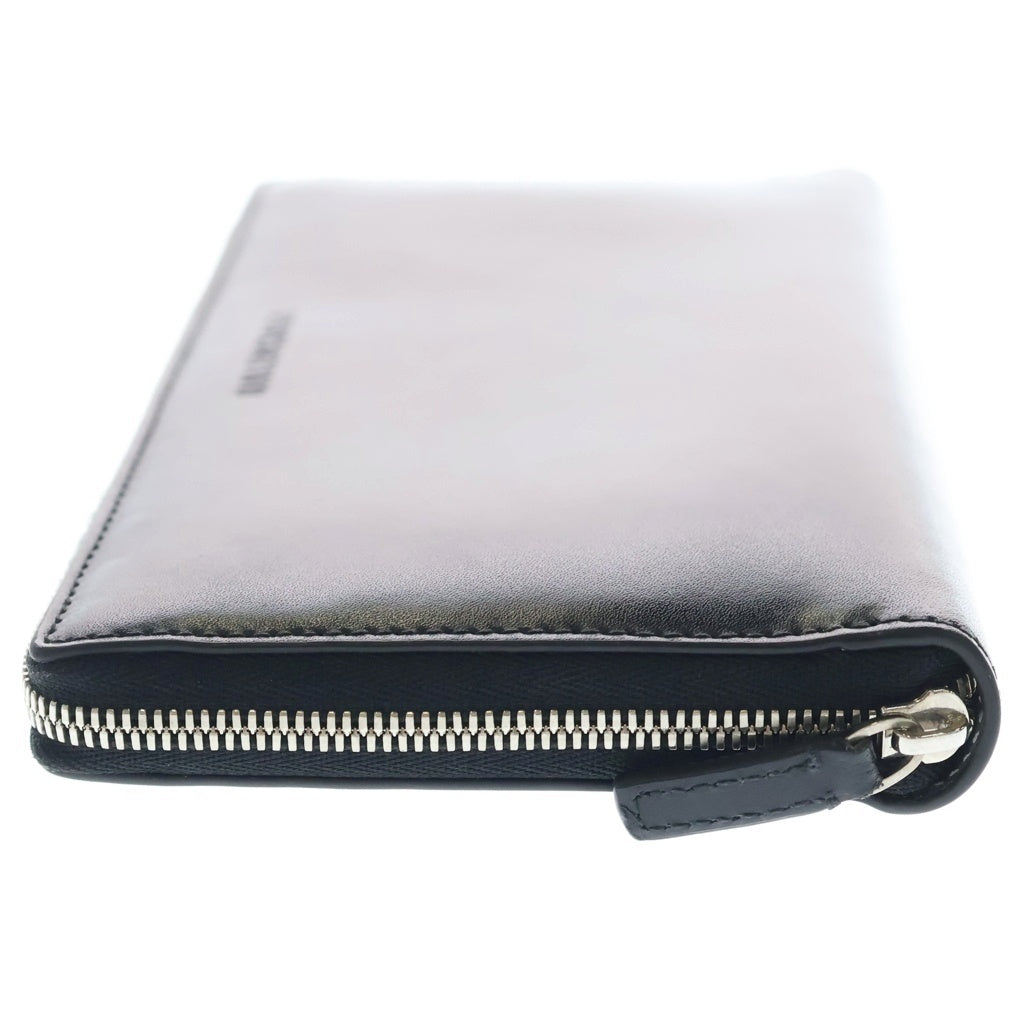 BALENCIAGA(バレンシアガ) コンチネンタル レザー ロング ウォレット 長財布 ブラック 664041