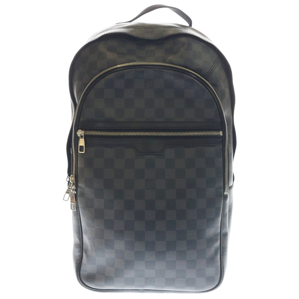 LOUIS VUITTON(ルイヴィトン) ミカエル ダミエグラフィット リュックサック バックパック PVC レザー ブラック N58024