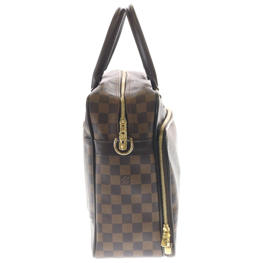 LOUIS VUITTON(ルイヴィトン) ダミエ エべヌ イカール ハンド ショルダーバッグ PVC レザー ブラウン N23252