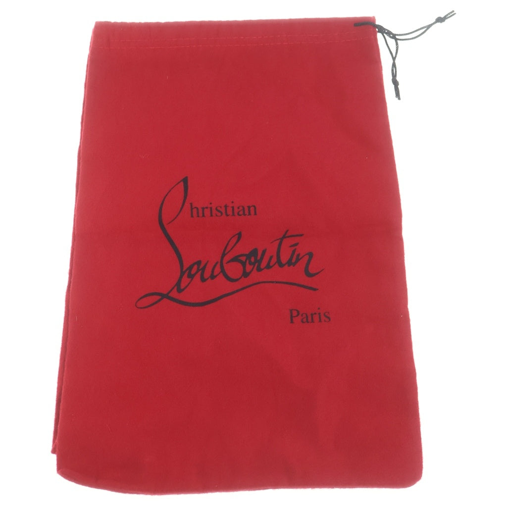 CHRISTIAN LOUBOUTIN(クリスチャンルブタン) エスパドリーユ スタッズ フラットシューズ スリッポン ネイビー レディース