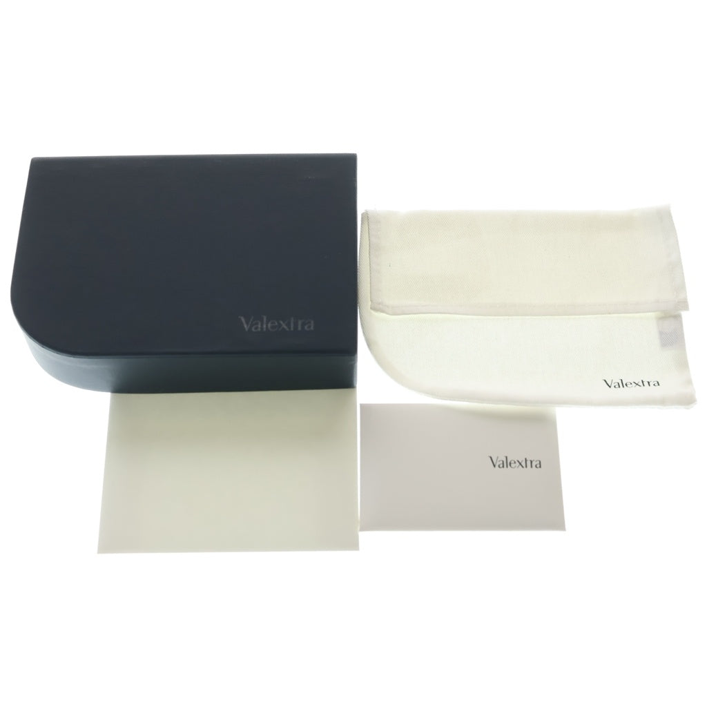Valextra(ヴァレクストラ) レザー メガネ ケース オレンジ レディース