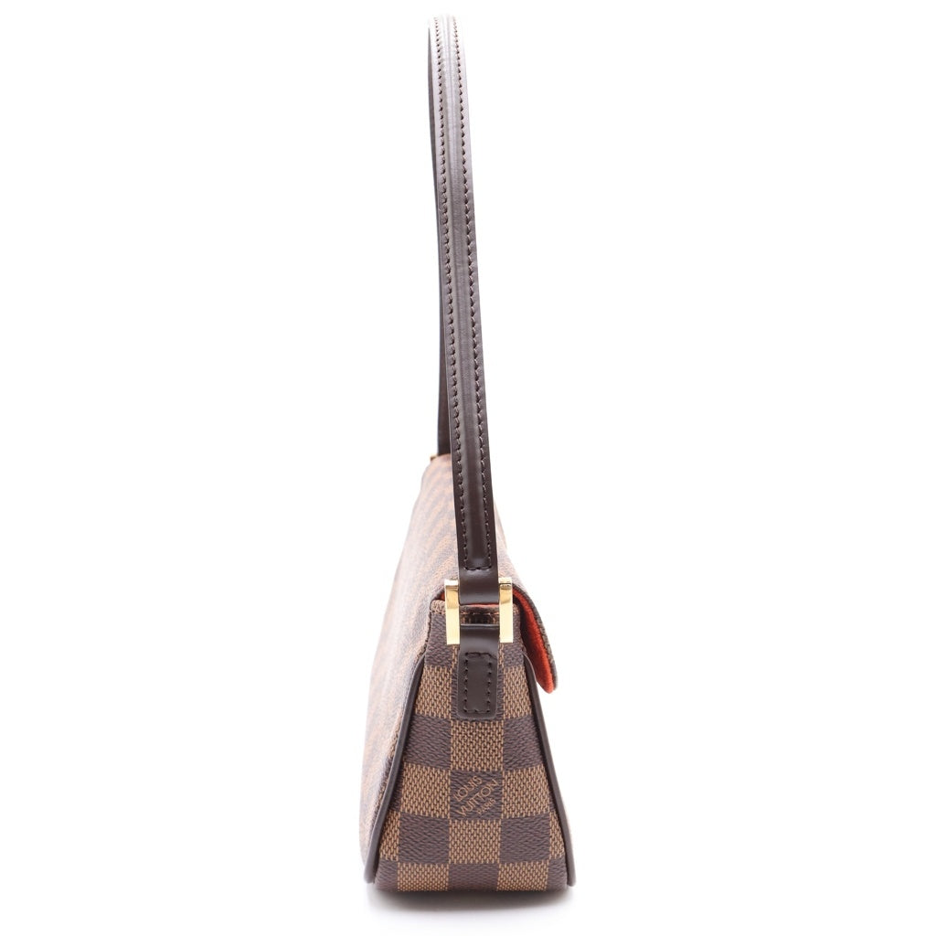LOUIS VUITTON(ルイヴィトン) ダミエ レコレータ PVC レザー ハンドバッグ ブラウン N51299 レディース