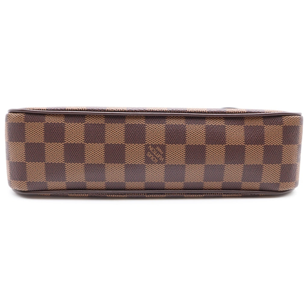 LOUIS VUITTON(ルイヴィトン) ダミエ レコレータ PVC レザー ハンドバッグ ブラウン N51299 レディース