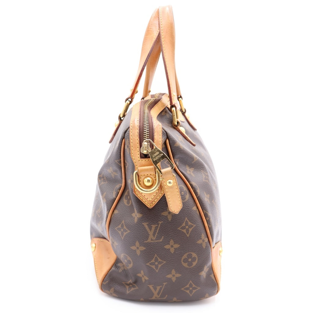 LOUIS VUITTON(ルイヴィトン) モノグラム レティーロPM PVC レザー ハンドバッグ ブラウン M40325 レディース