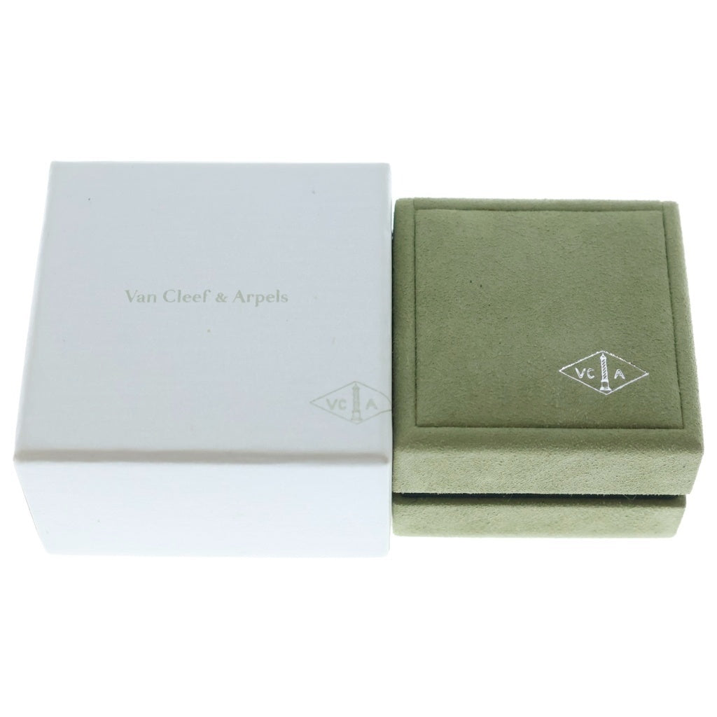 Van Cleef & Arpels(ヴァンクリーフアンドアーペル) ヴィンテージアルハンブラ ネックレス ペンダント オニキス 1Pダイヤ K18PG ピンクゴールド レディース