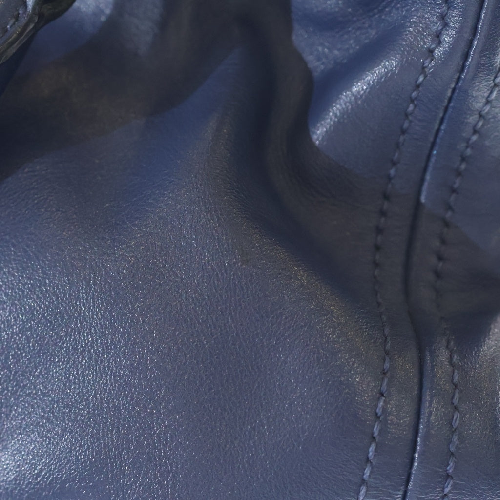 PRADA(プラダ) 2WAYハンドバッグ ショルダーバッグ ブルー レザー BN2866 シルバー金具 レディース