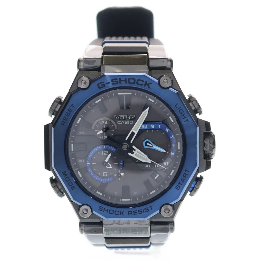 CASIO G-SHOCK(カシオ ジーショック) G-SHOCK Gショック 黒文字盤 カーボン×ラバー/ソーラー 腕時計 MTG-B2000