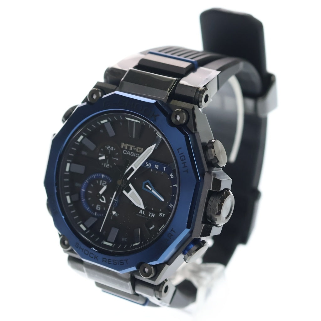 CASIO G-SHOCK(カシオ ジーショック) G-SHOCK Gショック 黒文字盤 カーボン×ラバー/ソーラー 腕時計 MTG-B2000