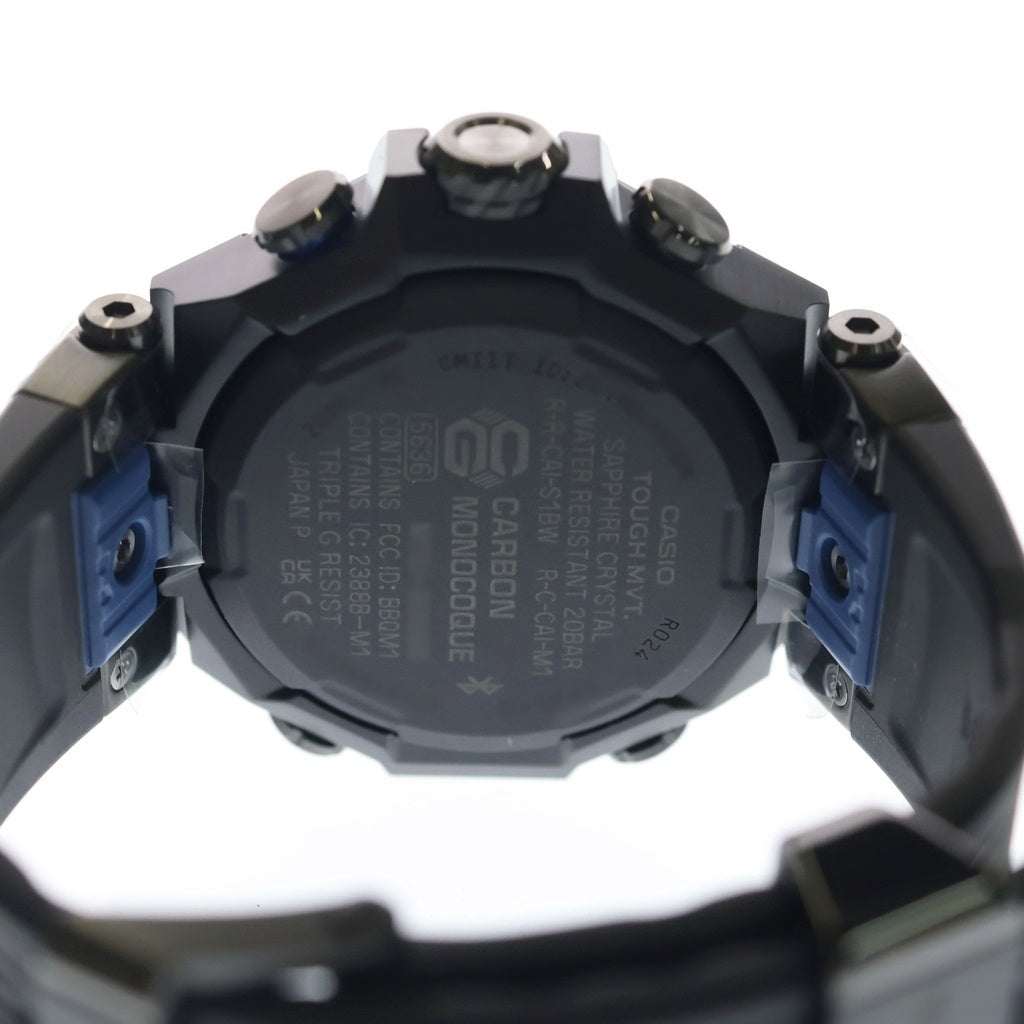CASIO G-SHOCK(カシオ ジーショック) G-SHOCK Gショック 黒文字盤 カーボン×ラバー/ソーラー 腕時計 MTG-B2000