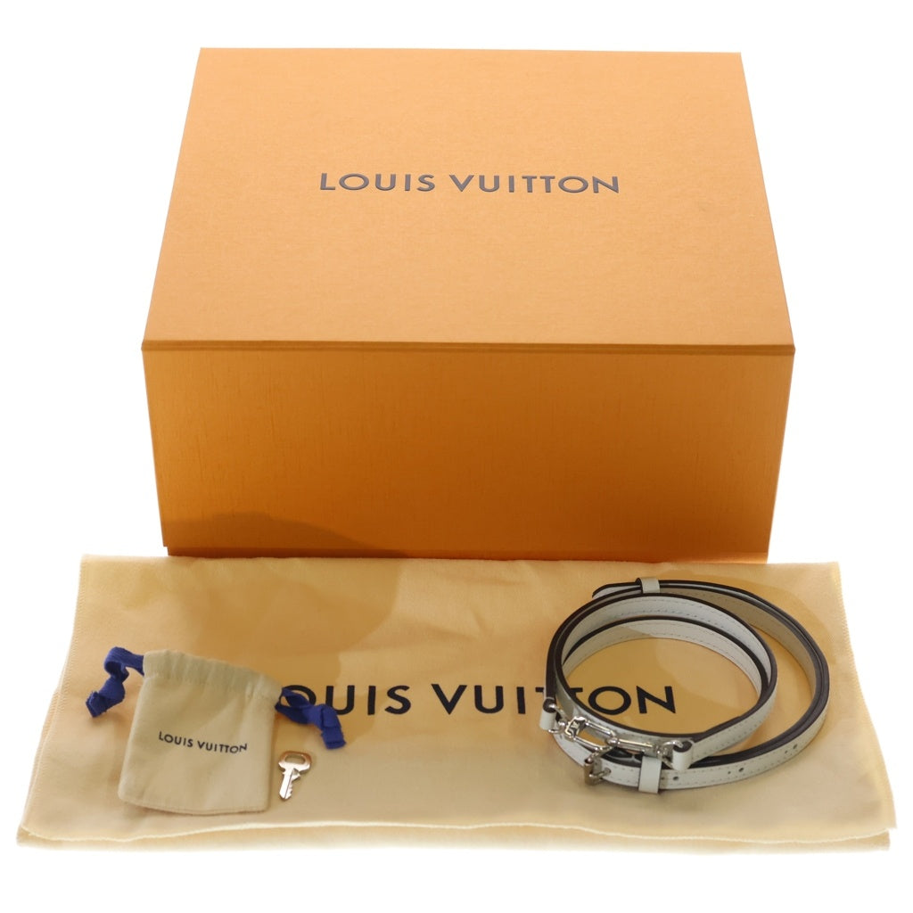 LOUIS VUITTON(ルイヴィトン) エピ アルマBB レザー 2WAY ハンド ショルダーバッグ シルバー金具 ホワイト M11381 レディース