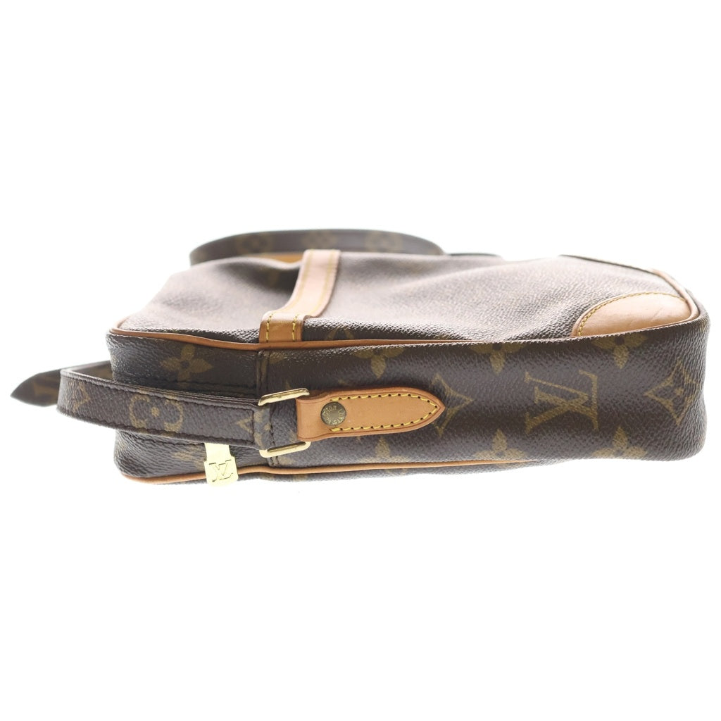 LOUIS VUITTON(ルイヴィトン) モノグラム ダヌーブ PVC レザー ショルダーバッグ ブラウン M45266 レディース