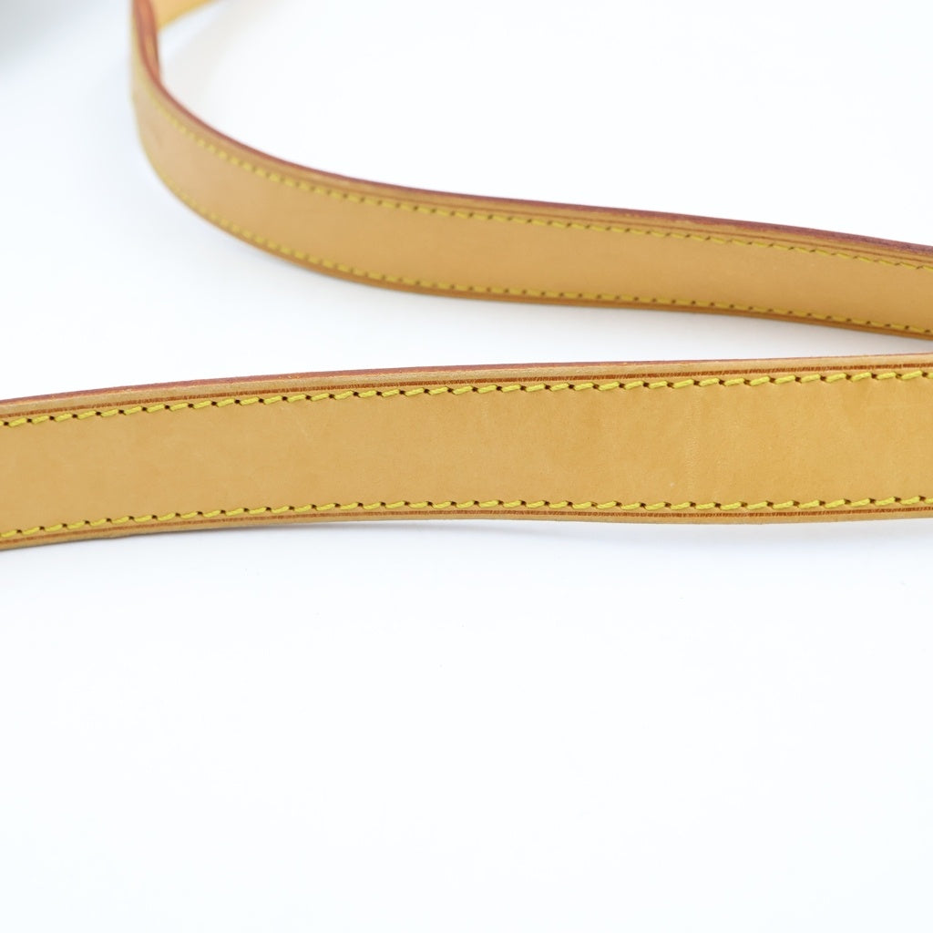 LOUIS VUITTON(ルイヴィトン) モノグラムデニム バギーPM レザー ショルダーバッグ ゴールド金具 カーキ M95213 レディース