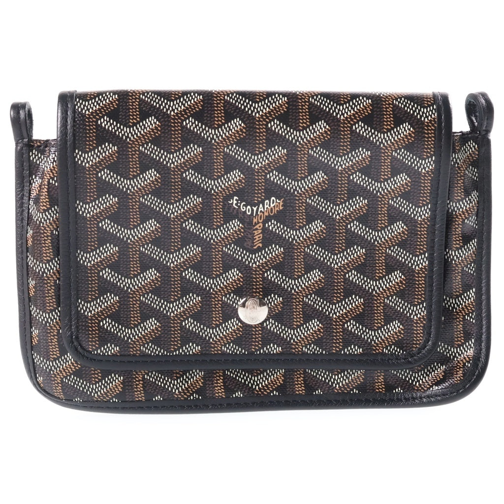 GOYARD(ゴヤール) プリュメ ショルダーバッグ ブラック レザー レディース