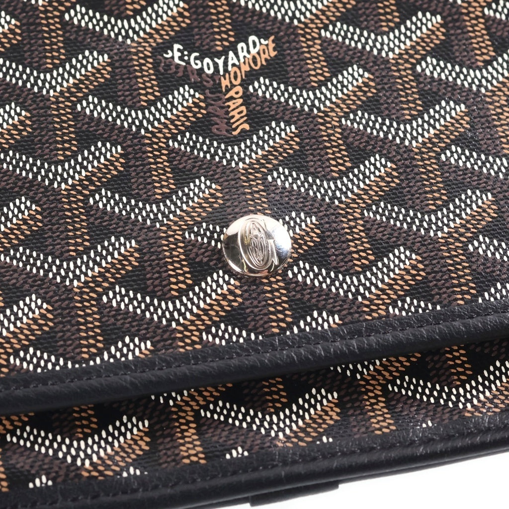 GOYARD(ゴヤール) プリュメ ショルダーバッグ ブラック レザー レディース