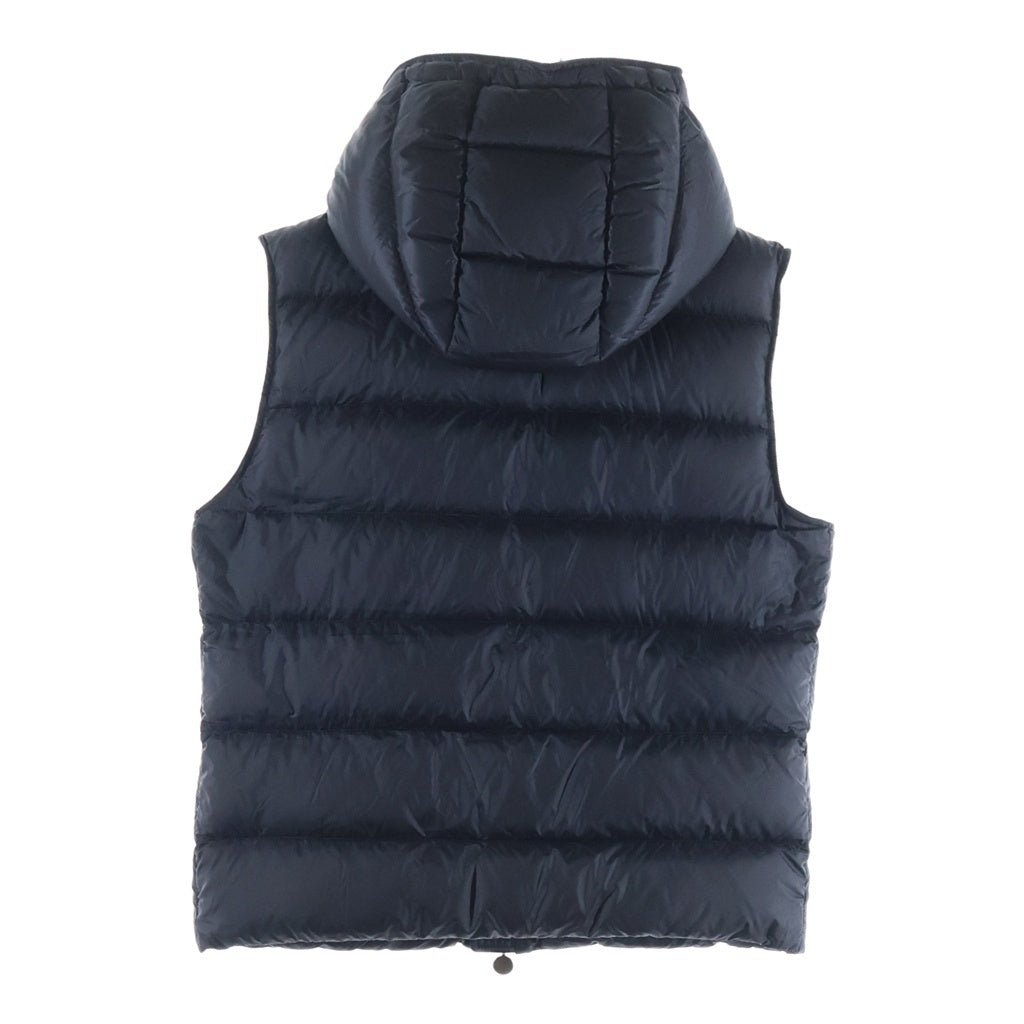 MONCLER(モンクレール) 20AW VANOISE GILET ヴァノアーズ ダウンベスト ナイロン ジップアップ フード ブラック F20911A58500