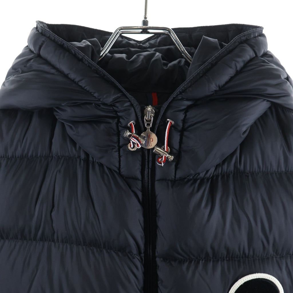 MONCLER(モンクレール) 20AW VANOISE GILET ヴァノアーズ ダウンベスト ナイロン ジップアップ フード ブラック F20911A58500