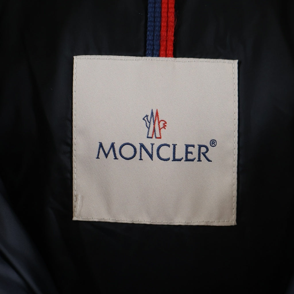 MONCLER(モンクレール) 20AW VANOISE GILET ヴァノアーズ ダウンベスト ナイロン ジップアップ フード ブラック F20911A58500