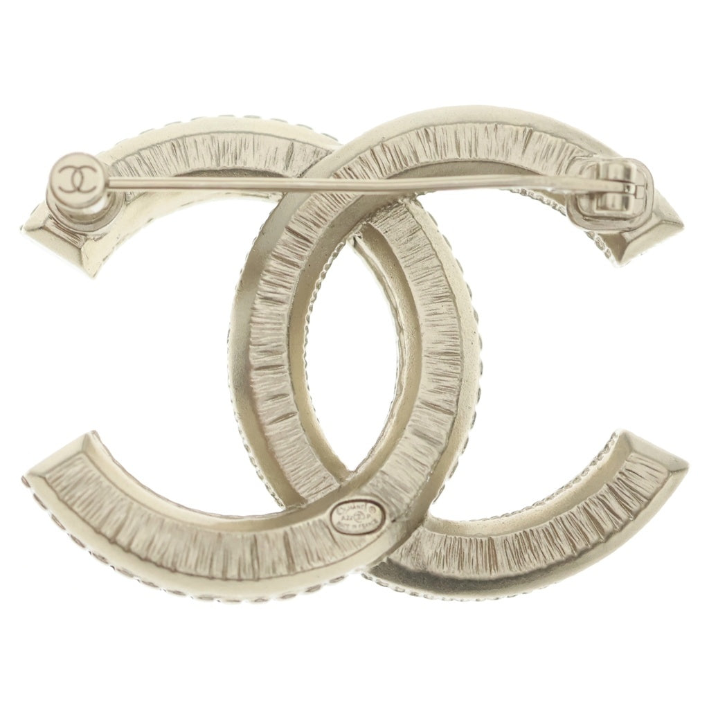 CHANEL(シャネル) ココマーク ブローチ ピンバッジ ゴールド GP A22P レディース