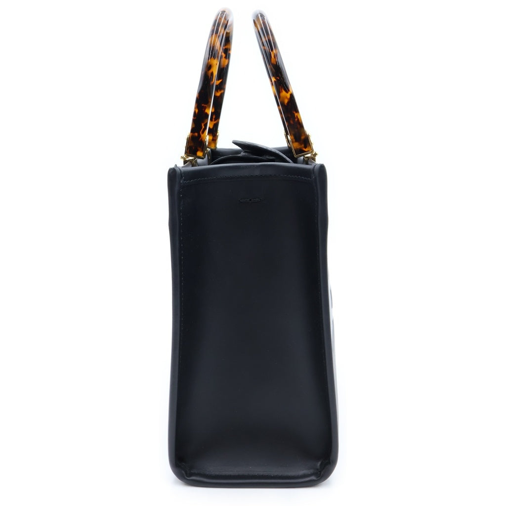 FENDI(フェンディ) サンシャイン スモール 2WAYハンドバッグ ショルダーバッグ ブラック レザー 8BH394