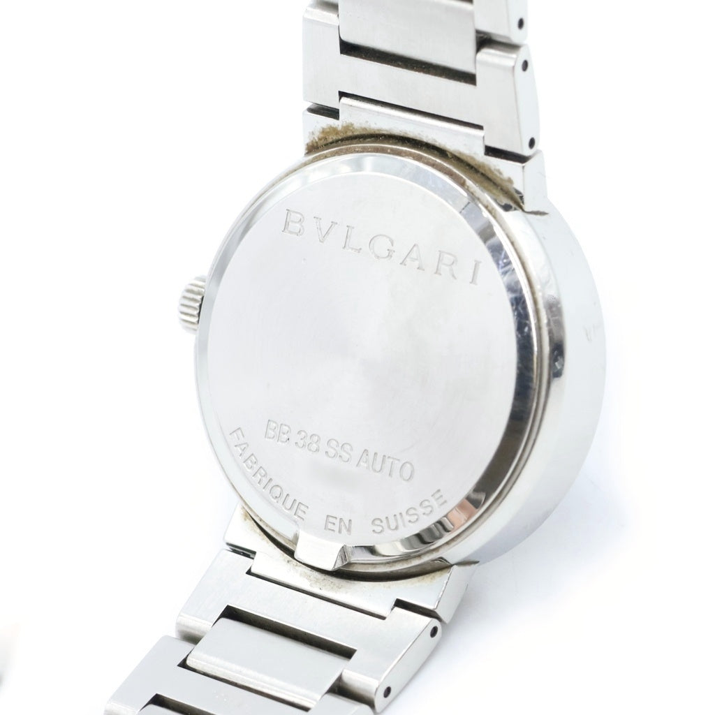 BVLGARI(ブルガリ) ブルガリブルガリデイト 黒文字盤 SS ステンレススチール AUTO BB38SS