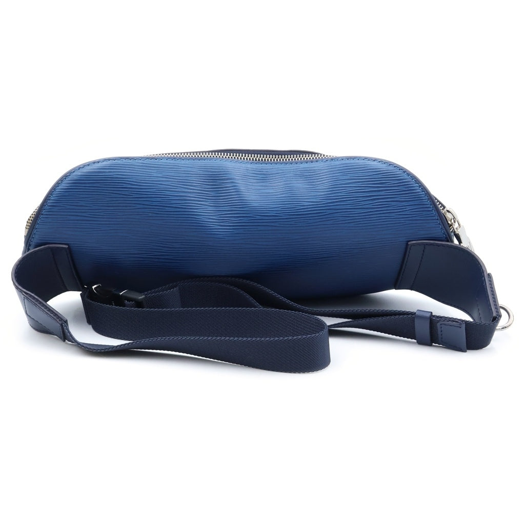 LOUIS VUITTON(ルイヴィトン) エピ LVサークル バムバック ショルダーバッグ ウエストバッグ ブルーアズール M53301 シルバー金具 レディース