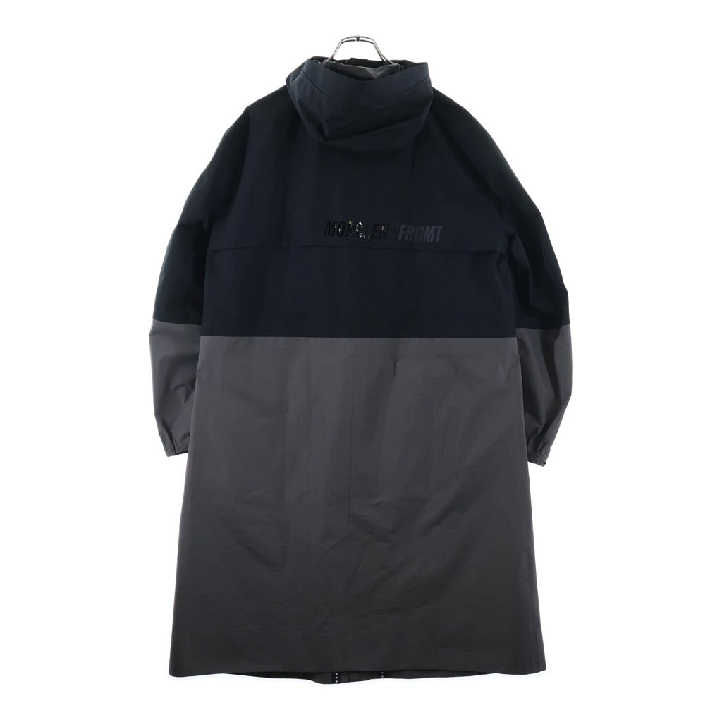 MONCLER(モンクレール) MONCLER GENIUS FRAGMENT モンクレール ジーニアス フラグメント Nembus Coat ロング コート ナイロン ブラック/グレー