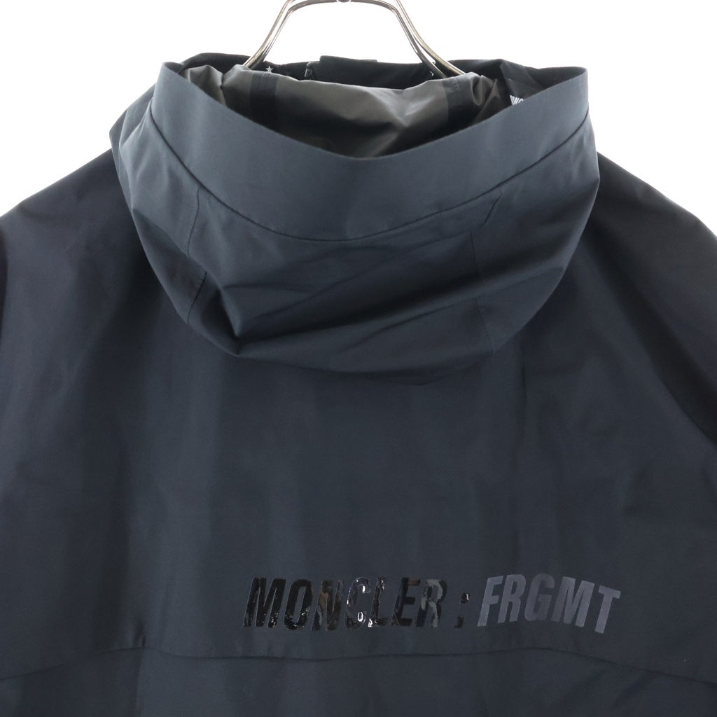 MONCLER(モンクレール) MONCLER GENIUS FRAGMENT モンクレール ジーニアス フラグメント Nembus Coat ロング コート ナイロン ブラック/グレー