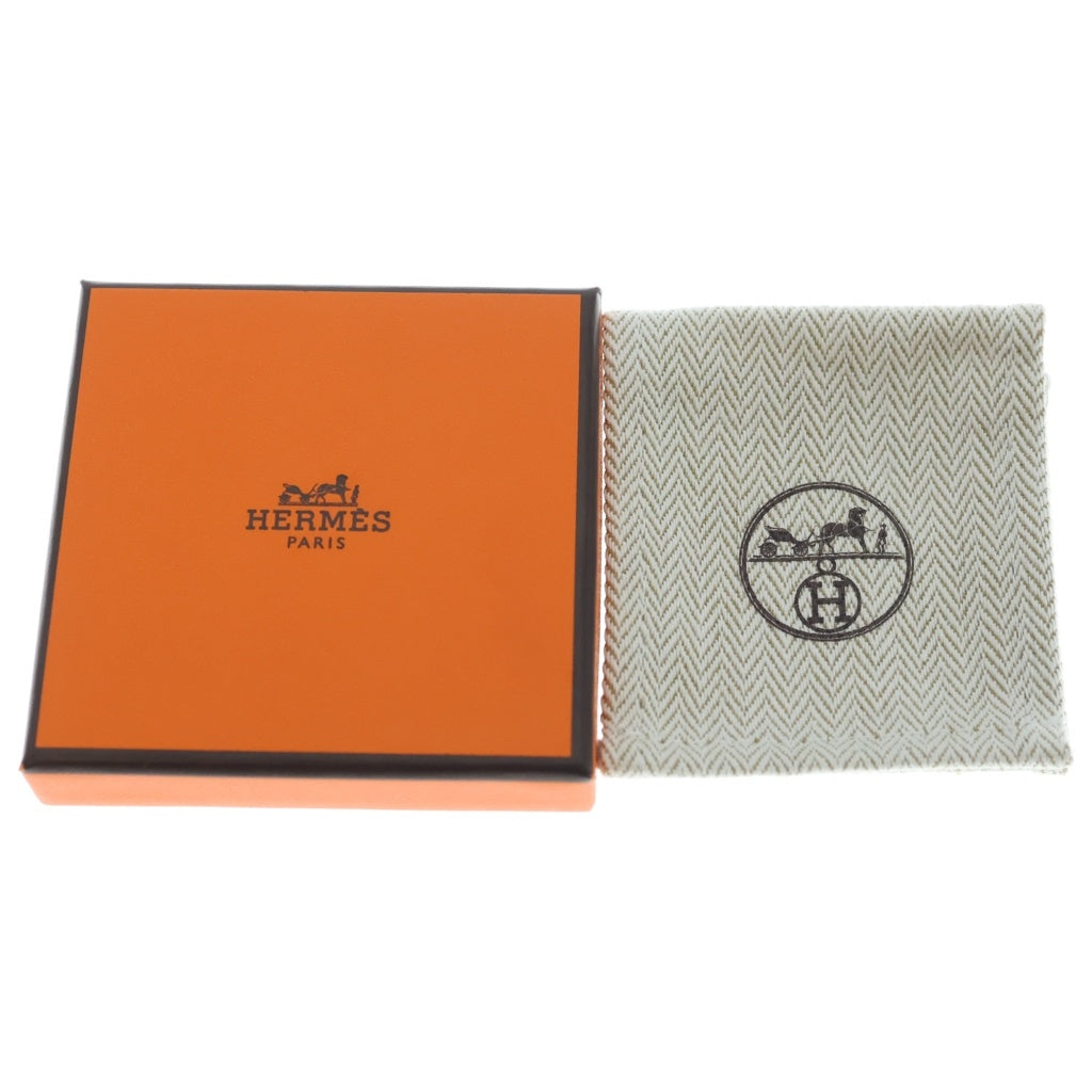 HERMES(エルメス) オランプPMイヤーカフ グリーン×ゴールド レディース