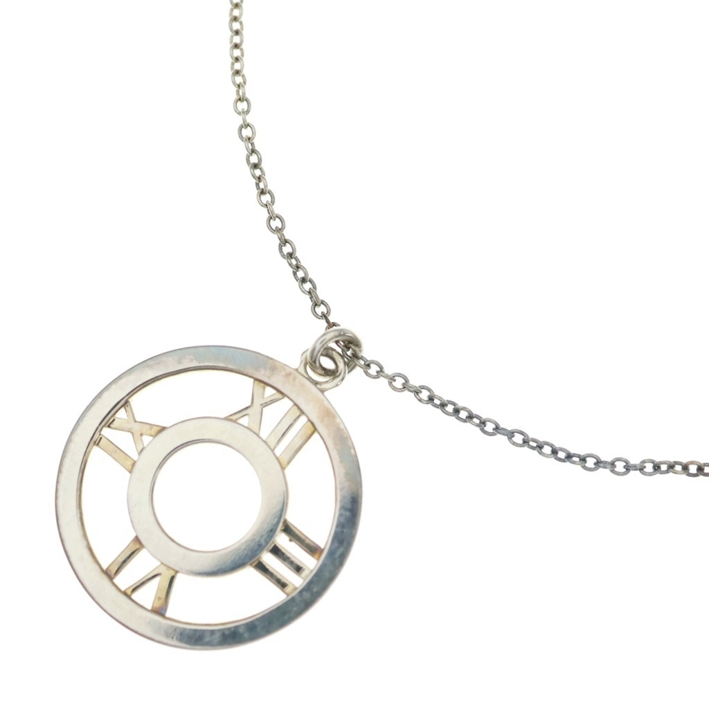 TIFFANY & Co.(ティファニー) アトラス サークルネックレス ペンダント チェーン シルバー Ag925 レディース