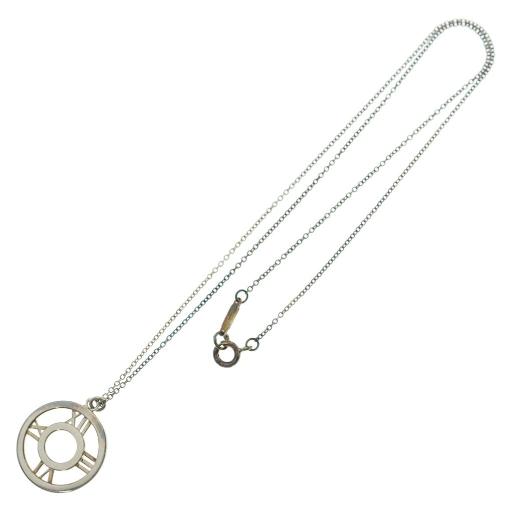 TIFFANY & Co.(ティファニー) アトラス サークルネックレス ペンダント チェーン シルバー Ag925 レディース