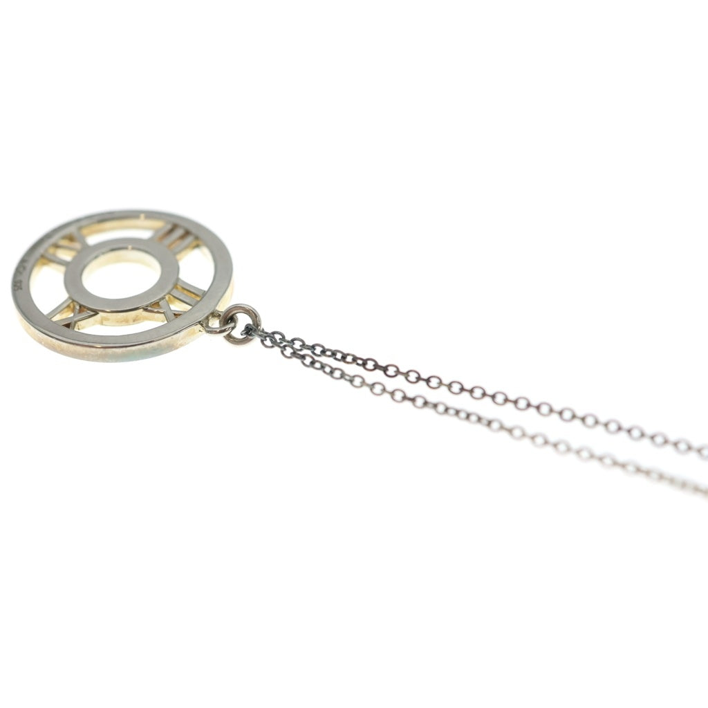 TIFFANY & Co.(ティファニー) アトラス サークルネックレス ペンダント チェーン シルバー Ag925 レディース