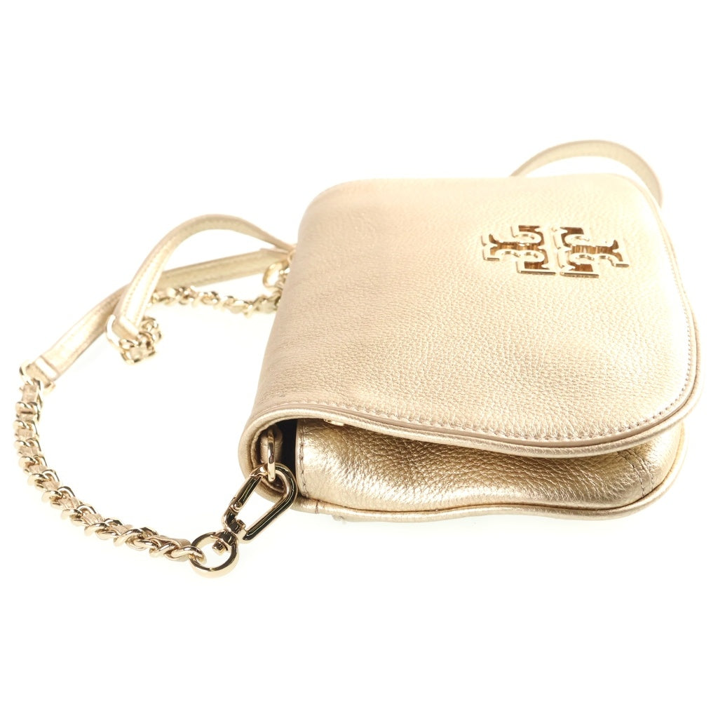 TORY BURCH(トリー バーチ) チェーンショルダーバッグ ゴールド レザー ゴールド金具 レディース