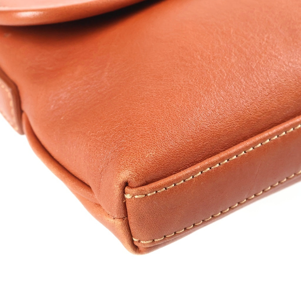 COACH(コーチ) ハンプトンズ ハンドバッグ ブラウン レザー 7573 シルバー金具 レディース