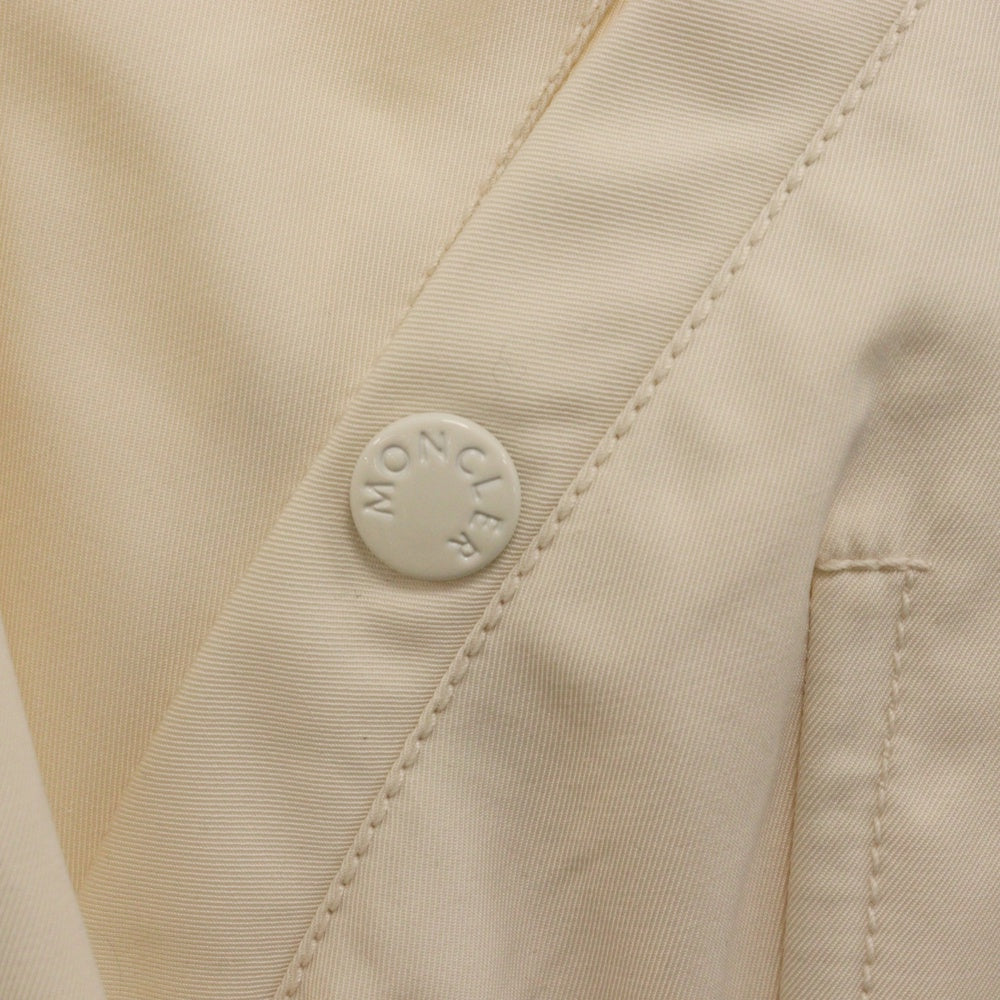 MONCLER(モンクレール) AUDREY GIUBBOTTO オードリー スプリングコート ジャケット アイボリー ポリエステル #0 レディース