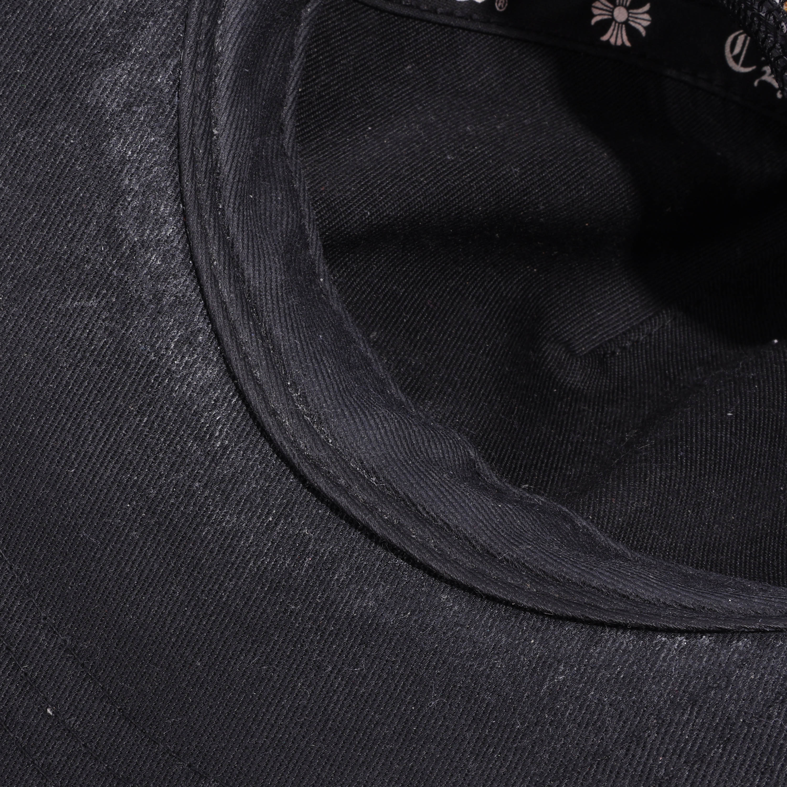 CHROME HEARTS(クロムハーツ) トラッカーキャップ ラウンドパッチ TRUCKER CAP ROUND PATCH ブラック クロスボール 帽子