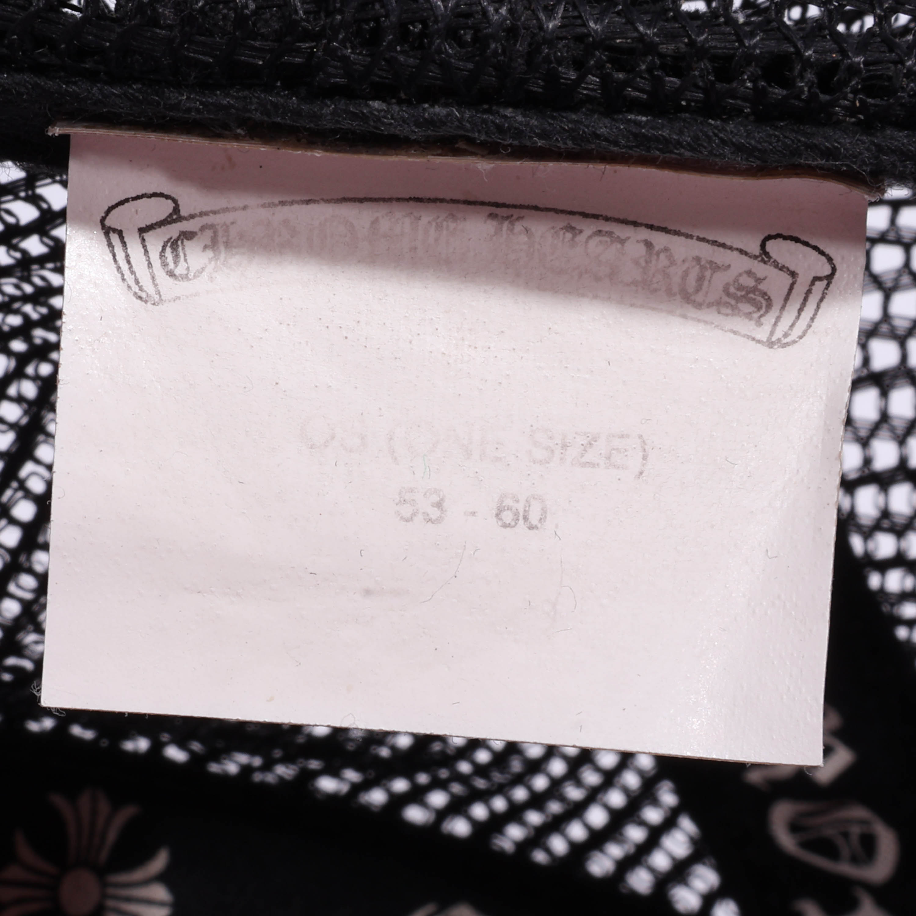 CHROME HEARTS(クロムハーツ) トラッカーキャップ ラウンドパッチ TRUCKER CAP ROUND PATCH ブラック クロスボール 帽子
