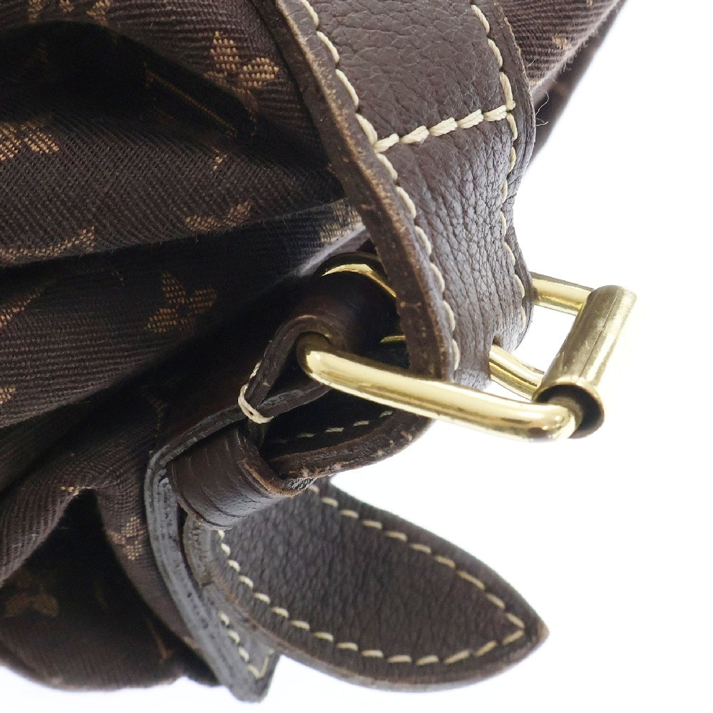 LOUIS VUITTON(ルイヴィトン) モノグラムミニラン ソミュールXL ショルダーバッグ エベヌ キャンバス M95220 キャンバス ブラウン