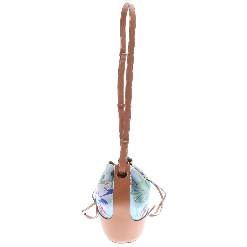 LOEWE(ロエベ) バルーンバッグ パウラズイビザコラボ ショルダーバッグ マルチカラー キャンバス×レザー