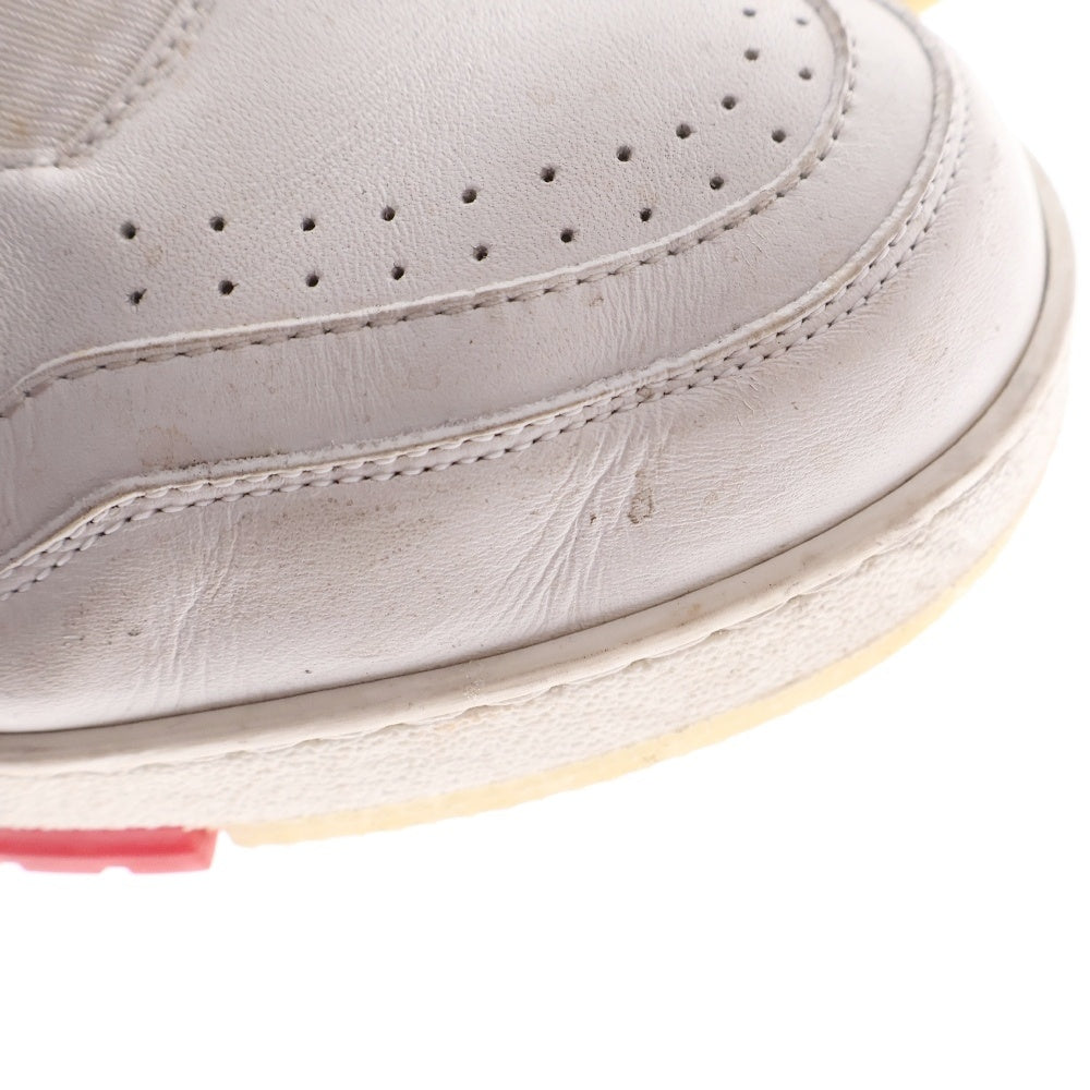 LOUIS VUITTON(ルイヴィトン) 20AW LVトレーナー ライン レースアップ ローカットスニーカー ホワイト/ブルー 1A8FFM/FD0270