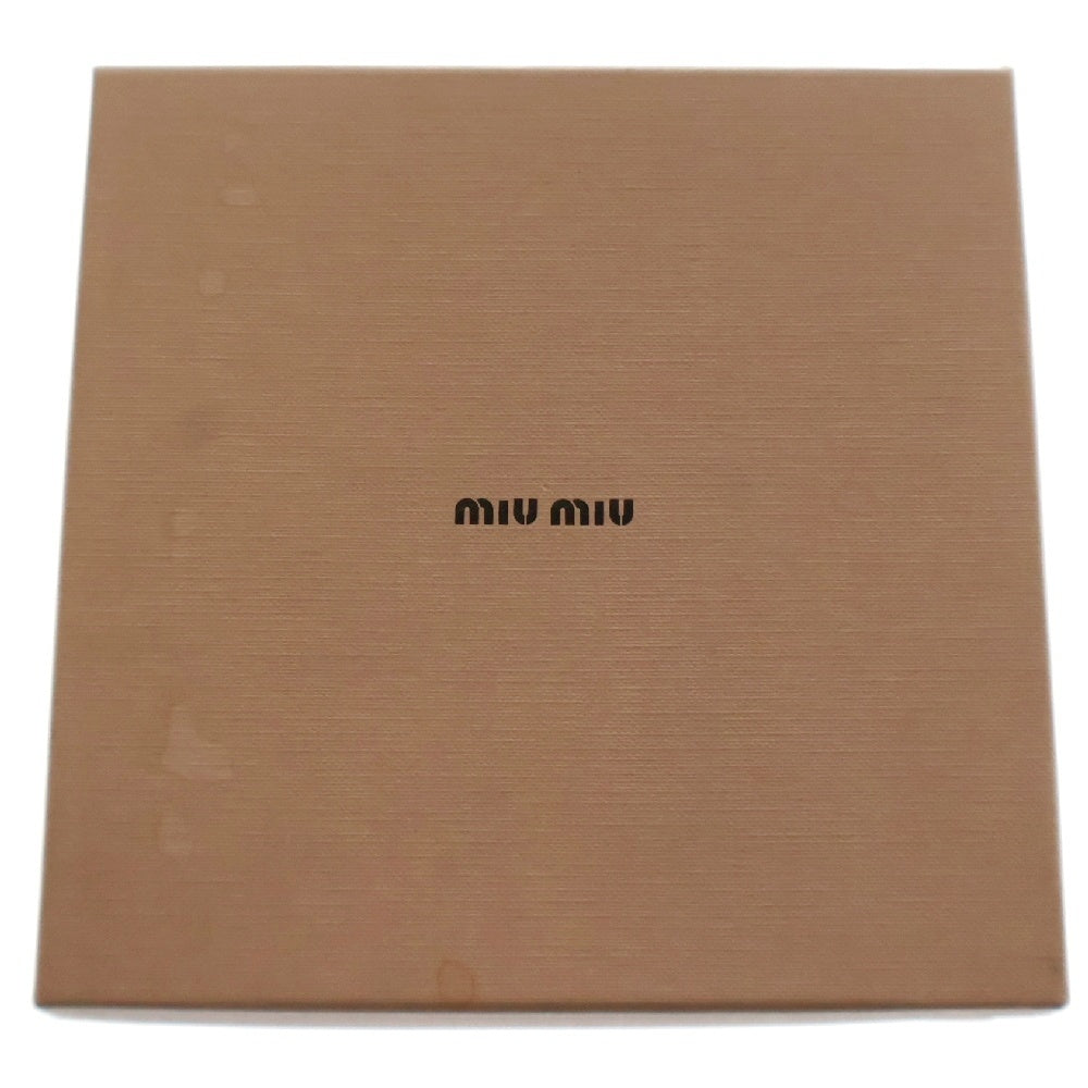 miumiu(ミュウミュウ) リボンカチューシャ グリッター シルバーベージュ スパンコール×ポリエステル 5AJ621