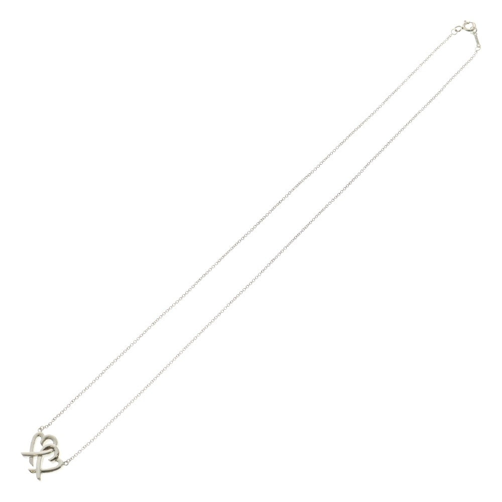 TIFFANY&Co(ティファニー) ダブルラビングハート ネックレス シルバー