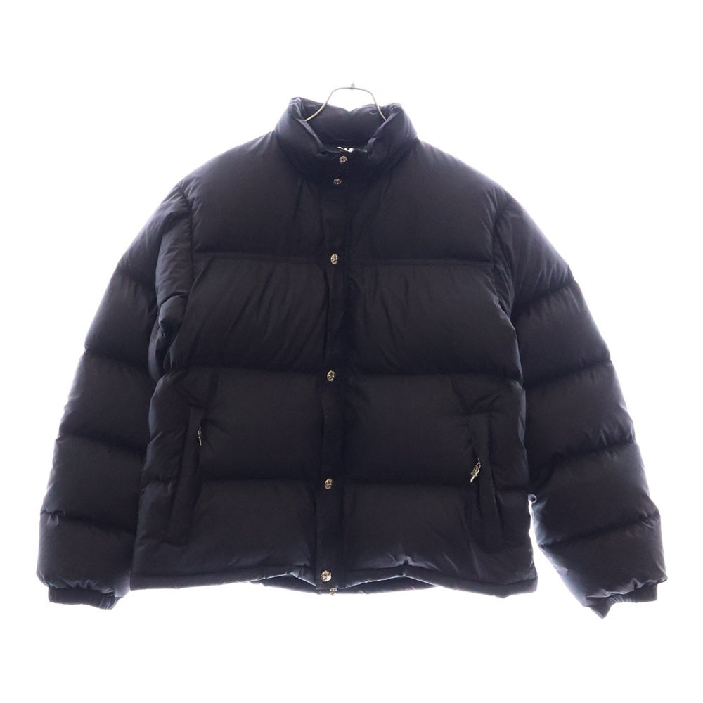 CHROME HEARTS(クロムハーツ) STIFF V2 FBRC CHプラス 総柄クロスボールボタン ダウンジャケット ブラック