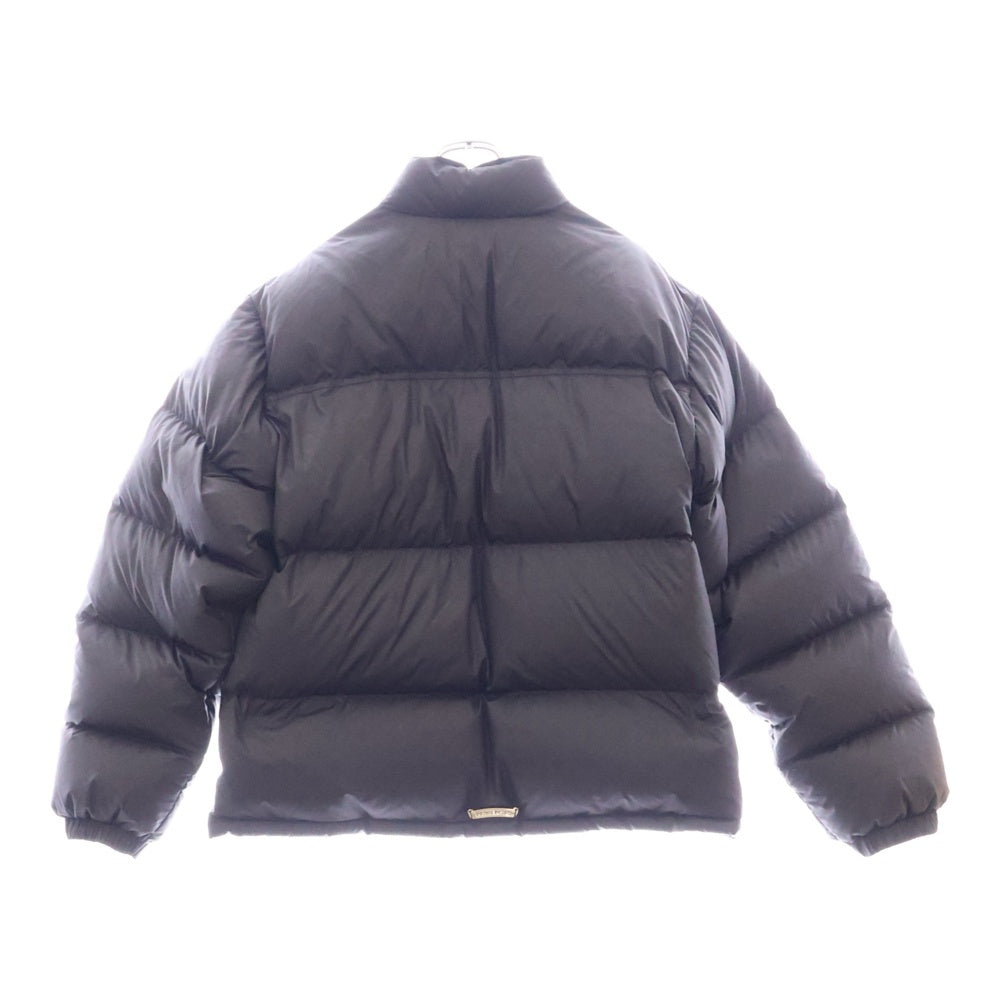 CHROME HEARTS(クロムハーツ) STIFF V2 FBRC CHプラス 総柄クロスボールボタン ダウンジャケット ブラック
